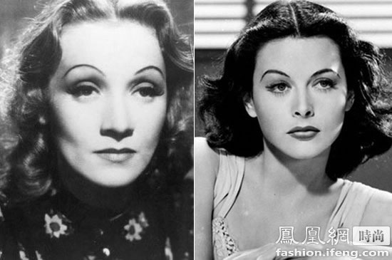 女星Greta Garbo、Hedy Lamarr